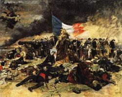 Ernest Meissonier The Siege of Paris Norge oil painting art